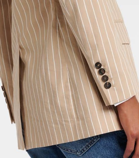 Brunello Cucinelli Cotton and silk blazer 5