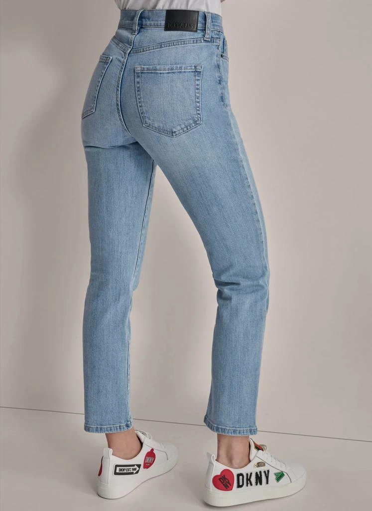 DKNY HIGH RISE SLIM STRAIGHT JEAN 2