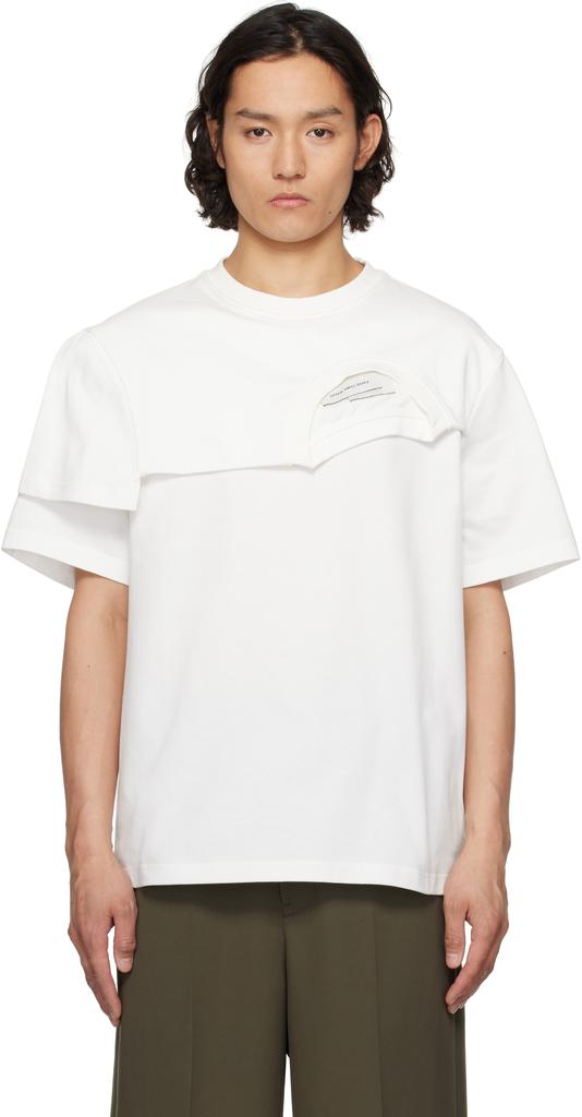 Feng Chen Wang Black Yu Zu Xie Patch T-shirt - T-Shirts