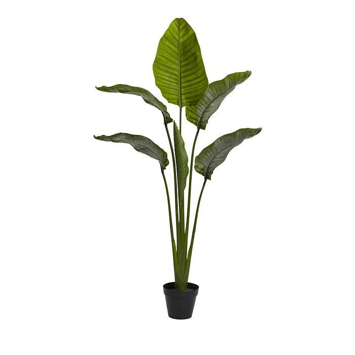 NEARLY NATURAL 60in. Travelers Palm Tree UV Resistant (Indoor/Outdoor) 1