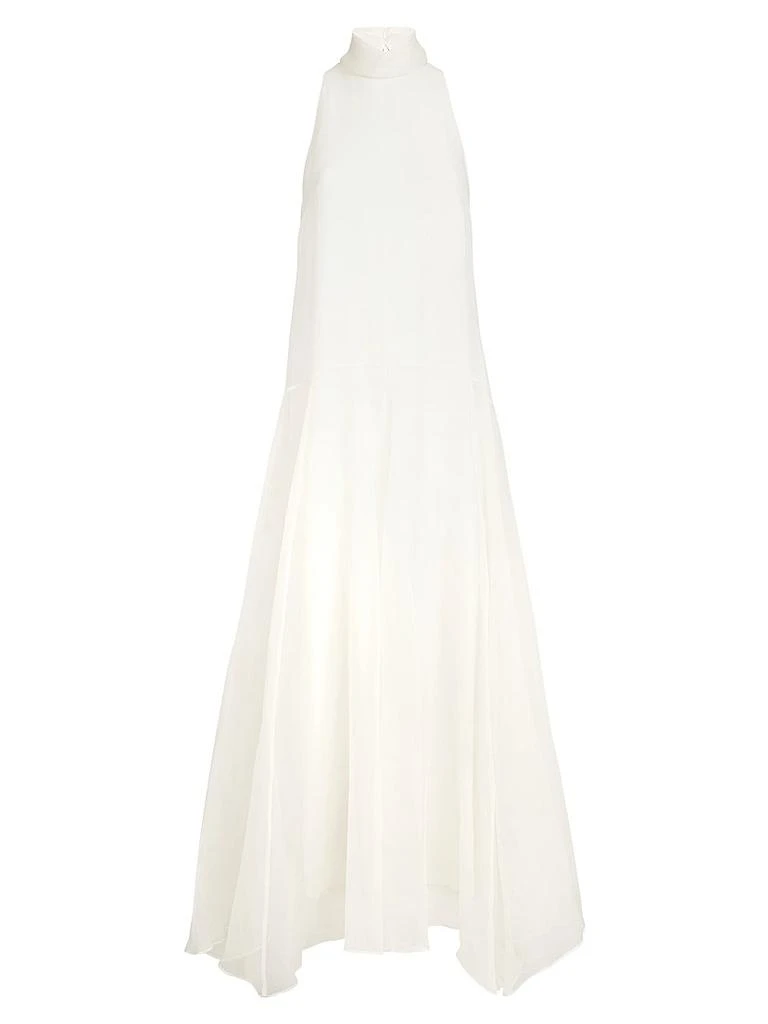 chinese dress ladies Monili Shoulder Maxi Dress - Red