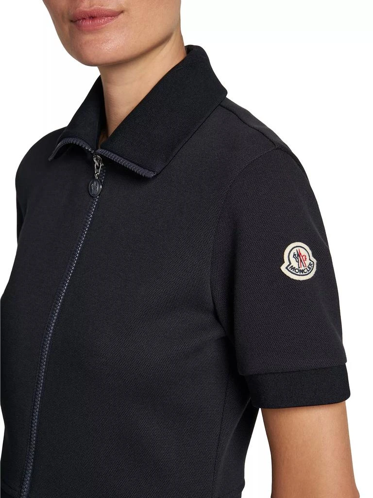 Moncler Cotton-Blend Minidress 6