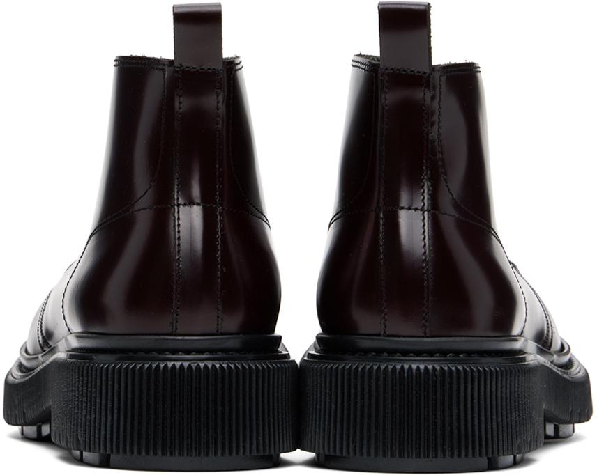 Adieu Paris Burgundy Type 121 Boots