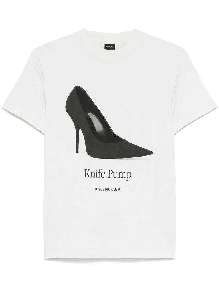 BALENCIAGA Knife Pump Tシャツ S unisex BALENCIAGA Knife Pump Tシャツ S unisex