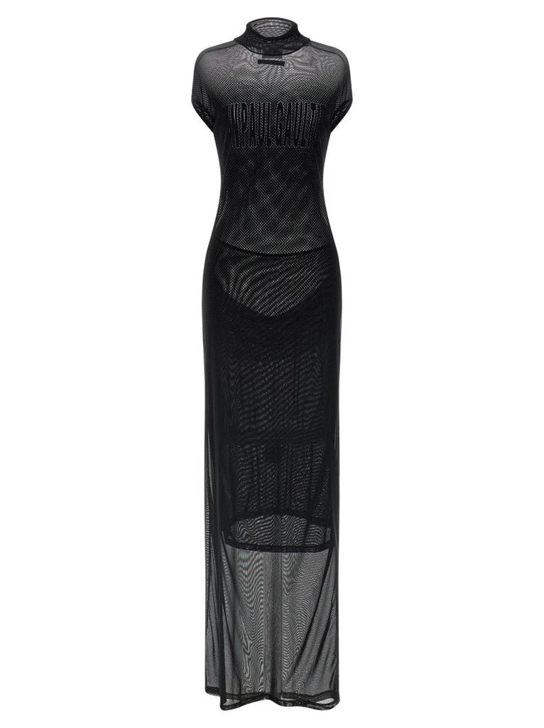 Jean Paul Gaultier Flocked Dress 1