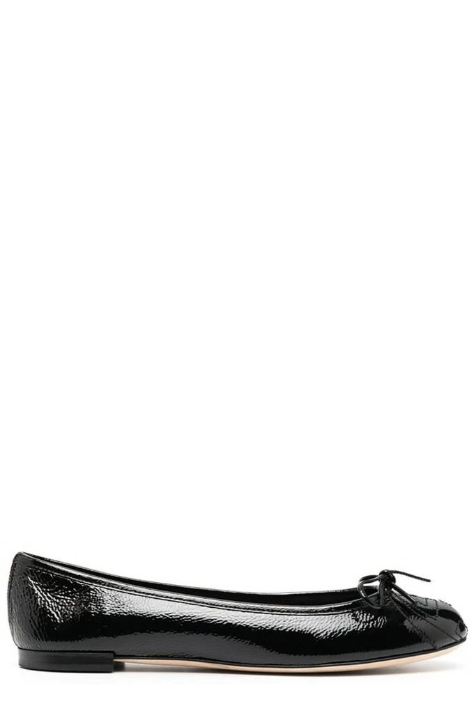 Gucci Gucci High Shine Bow Ballet Flats 1