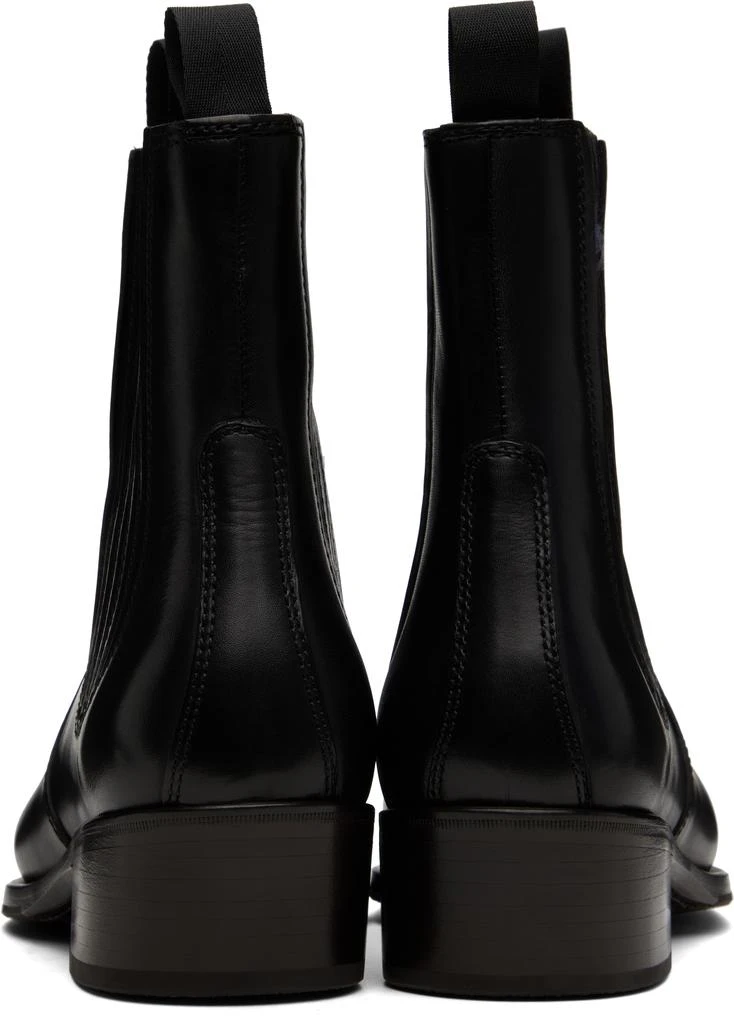 Lemaire Black Leather Chelsea Boots 2