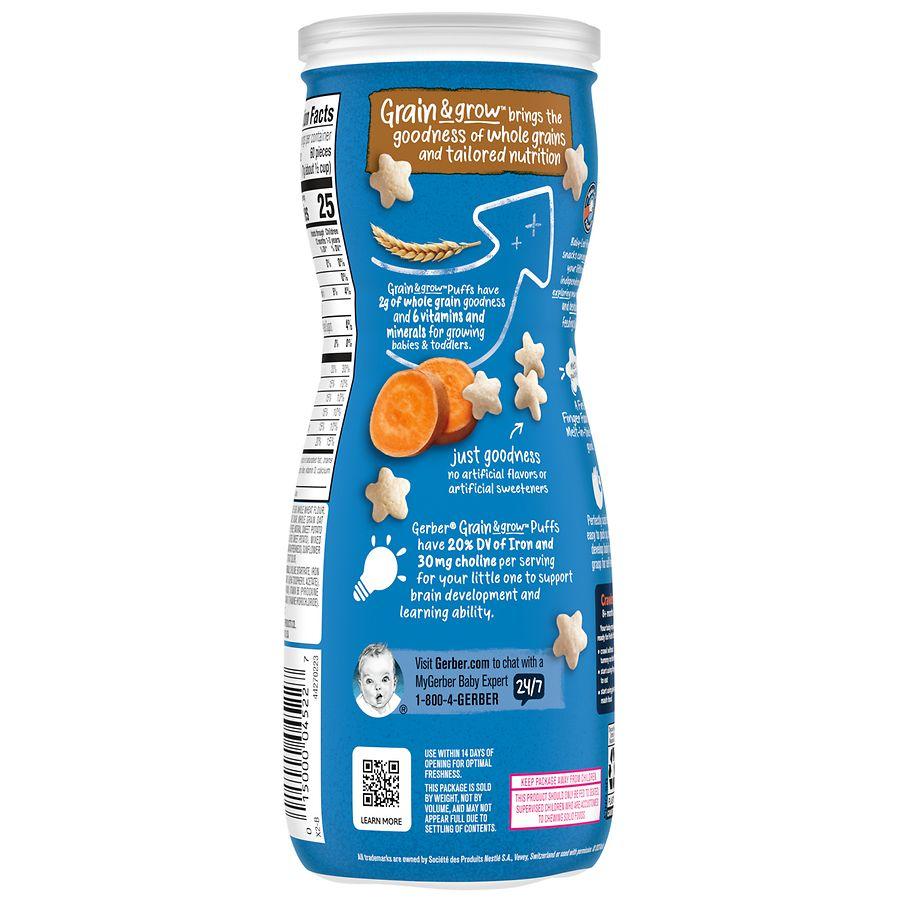 Gerber Puffs Sweet Potato