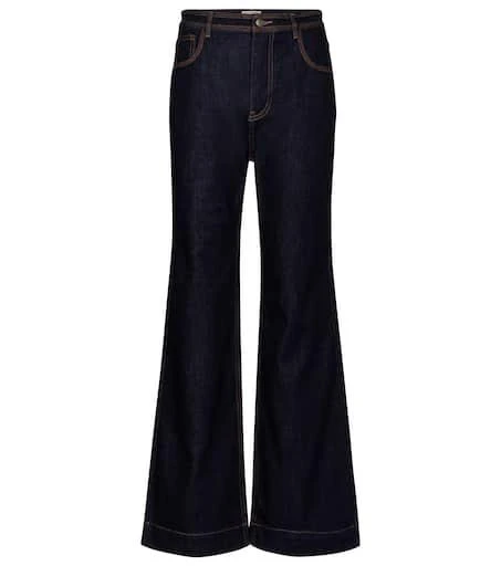 Ulla Johnson Theo high-rise wide-leg jeans 1