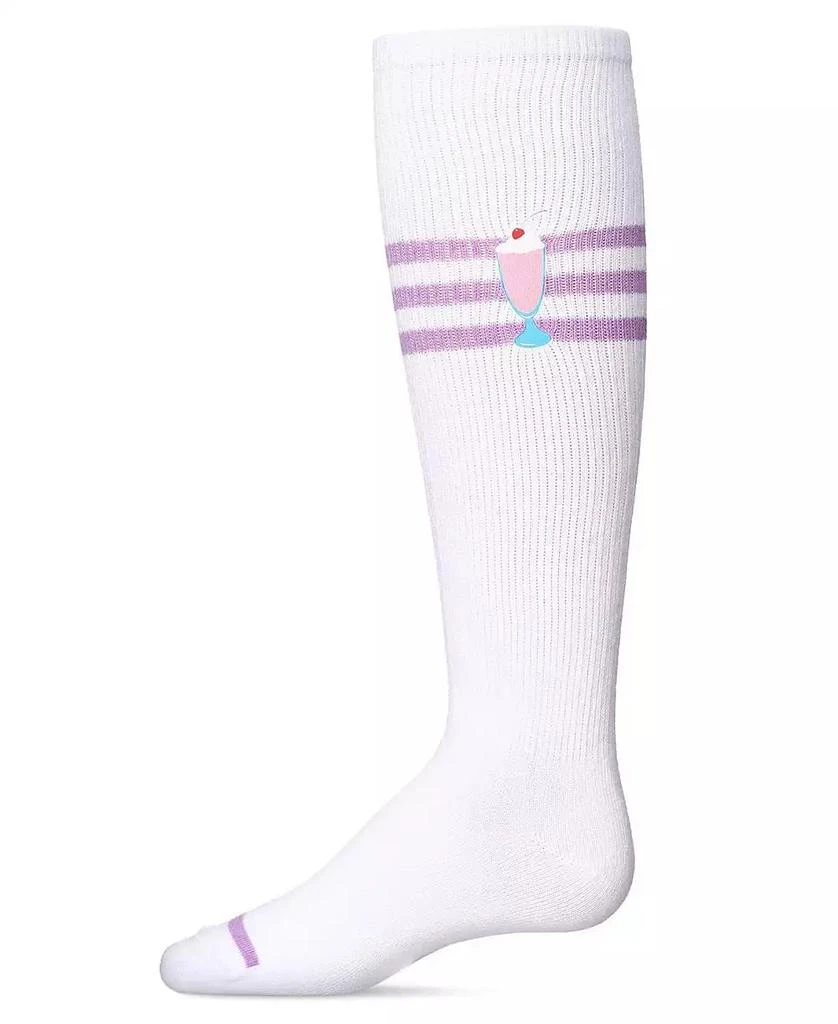 Memoi Girls
 Summer Sweets Varsity Cotton Blend Knee High Sock