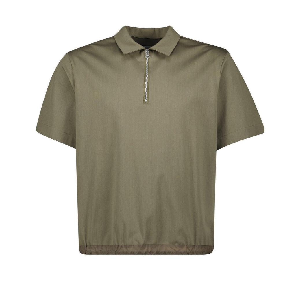 【極美品】sacai★21SS　COTTON JERSEY POLO SHIRT Sacai Men's Cotton Jersey Polo Shirt Black - Polo Shirts