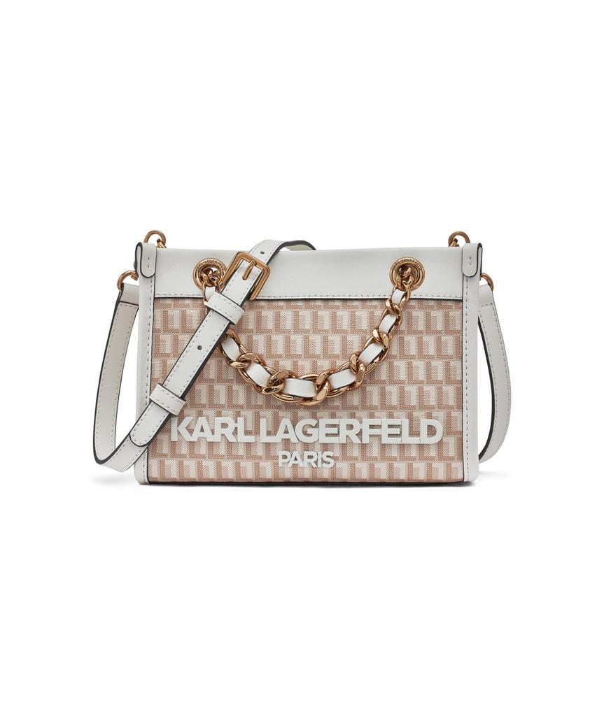 Karl Lagerfeld Paris SAVOIE SMALL MONOGRAM CROSSBODY