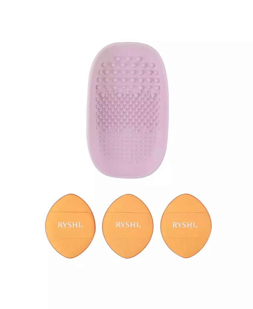 PURSONIC Precision & Care Beauty Bundle: Finger Beauty Blenders + Brush Cleaning Tool 1