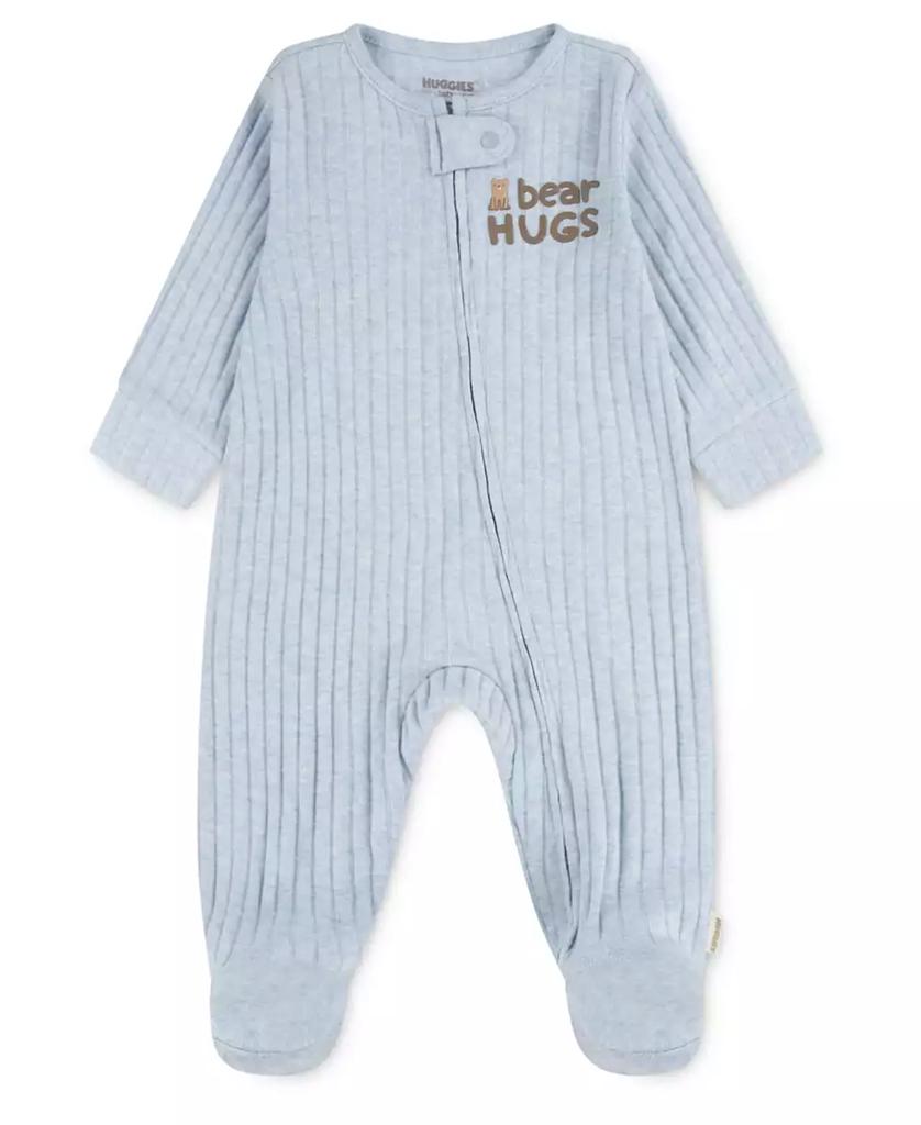 Huggies Baby Boys and Girl Footed Long-Sleeve Coverall