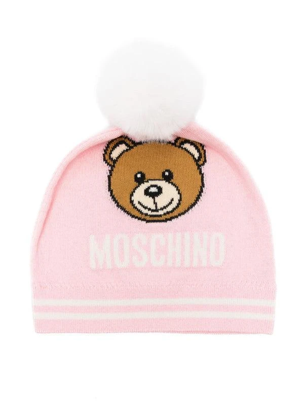 Moschino Beanie with Teddy Bear 1
