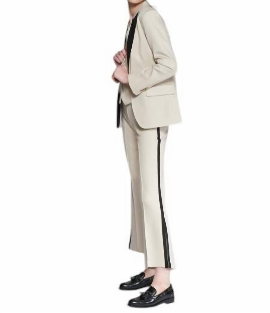 VILAGALLO Vilagallo - HEATHER RAW ELASTIC STRUCTURE JACKET