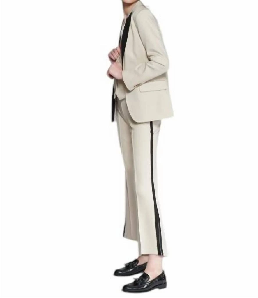 VILAGALLO Vilagallo - HEATHER RAW ELASTIC STRUCTURE JACKET 2