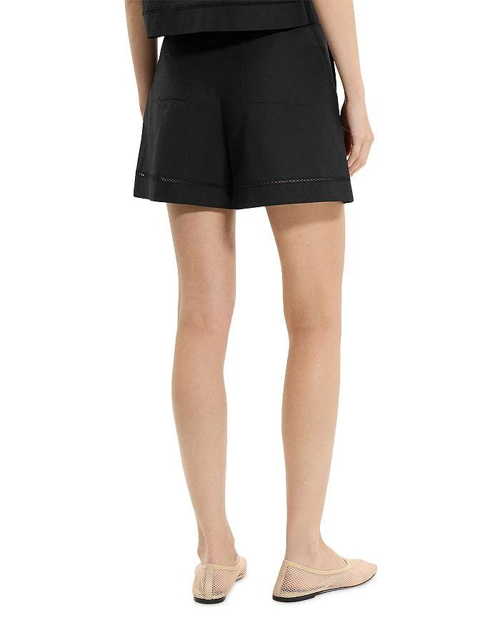 Theory Eyelet Trim Shorts 3