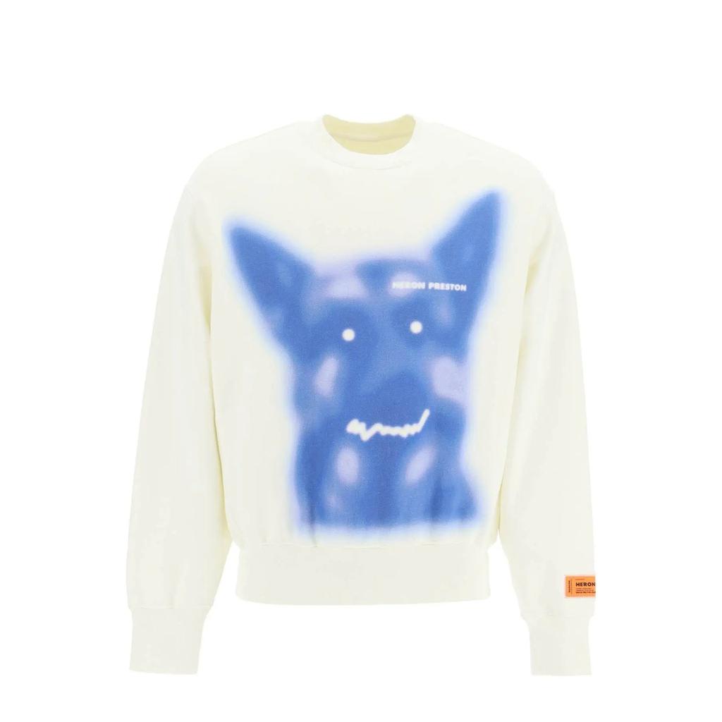 Heron Preston Heron Preston Beware Of Dog Cotton Sweatshirt