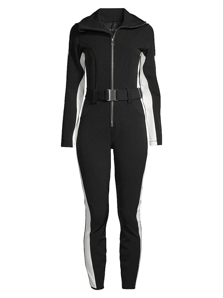 Cordova Cordova Belted Stripe Stretch Ski Suit 1
