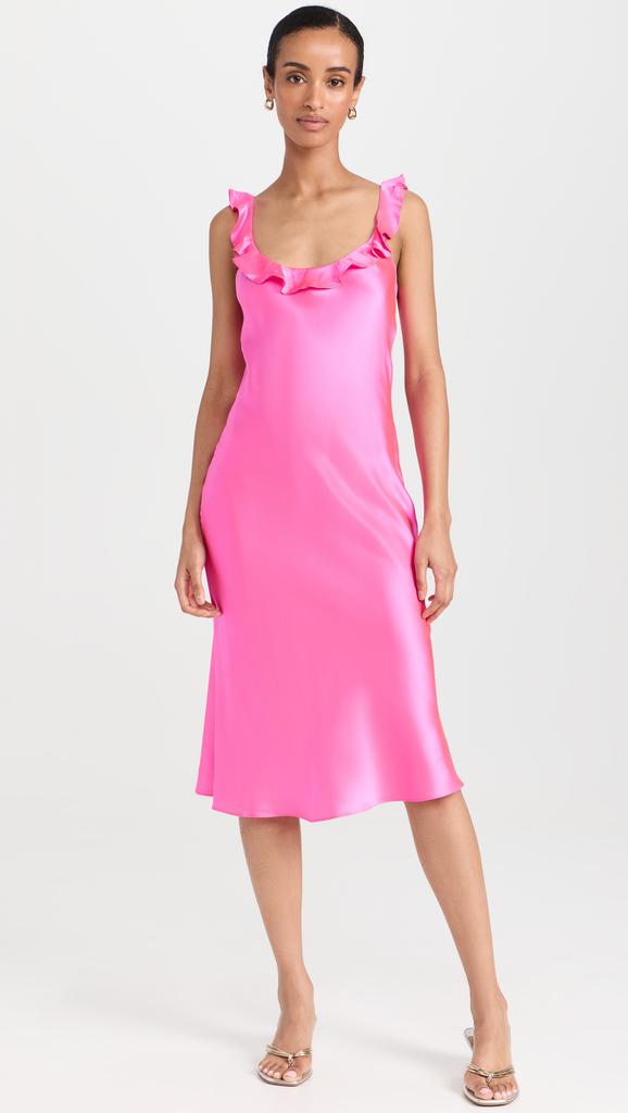 Amanda Uprichard Maelyn Silk Dress