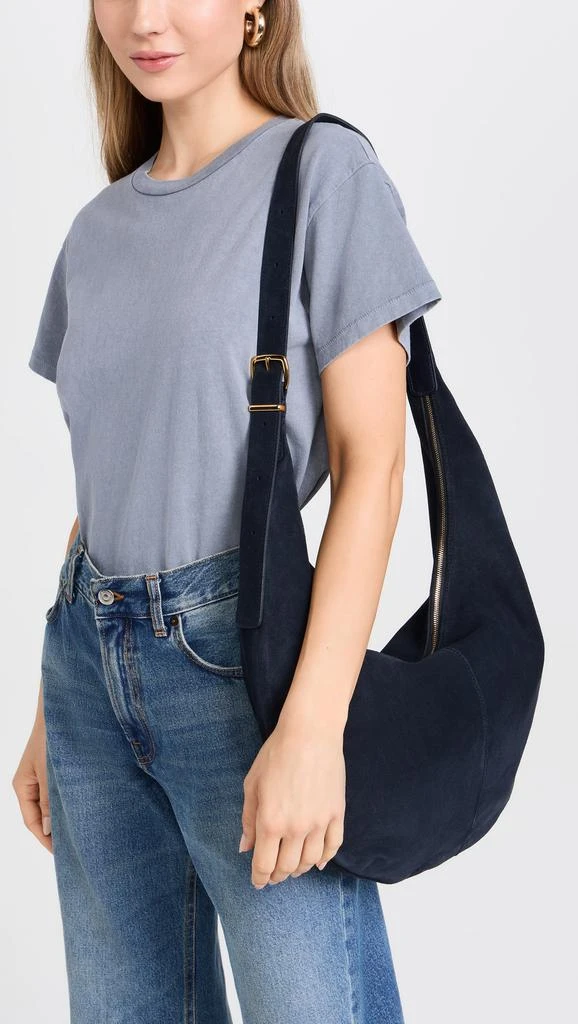 Madewell Suede Essentials Slouch Hobo Bag 2