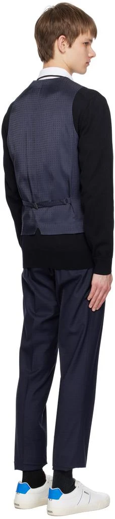Hugo Boss Navy Three-Piece Suit 6