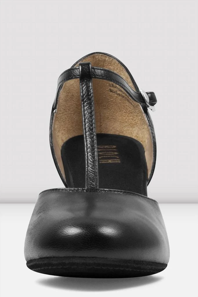 Bloch Women's Leather Split Flex Character Shoe In Black 4