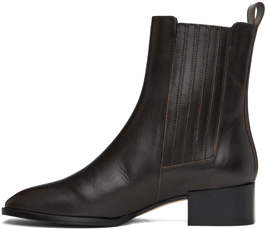 AEYDE Brown Neil Ankle Boots 3