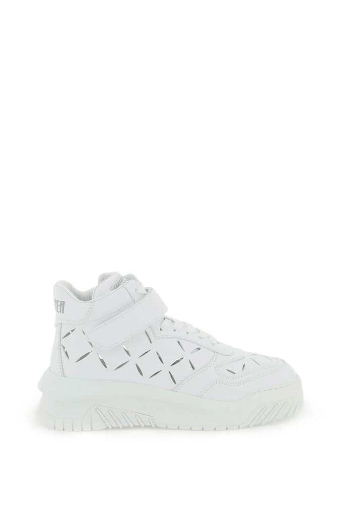 VERSACE 'odissea' sneakers with  cut-outs 1