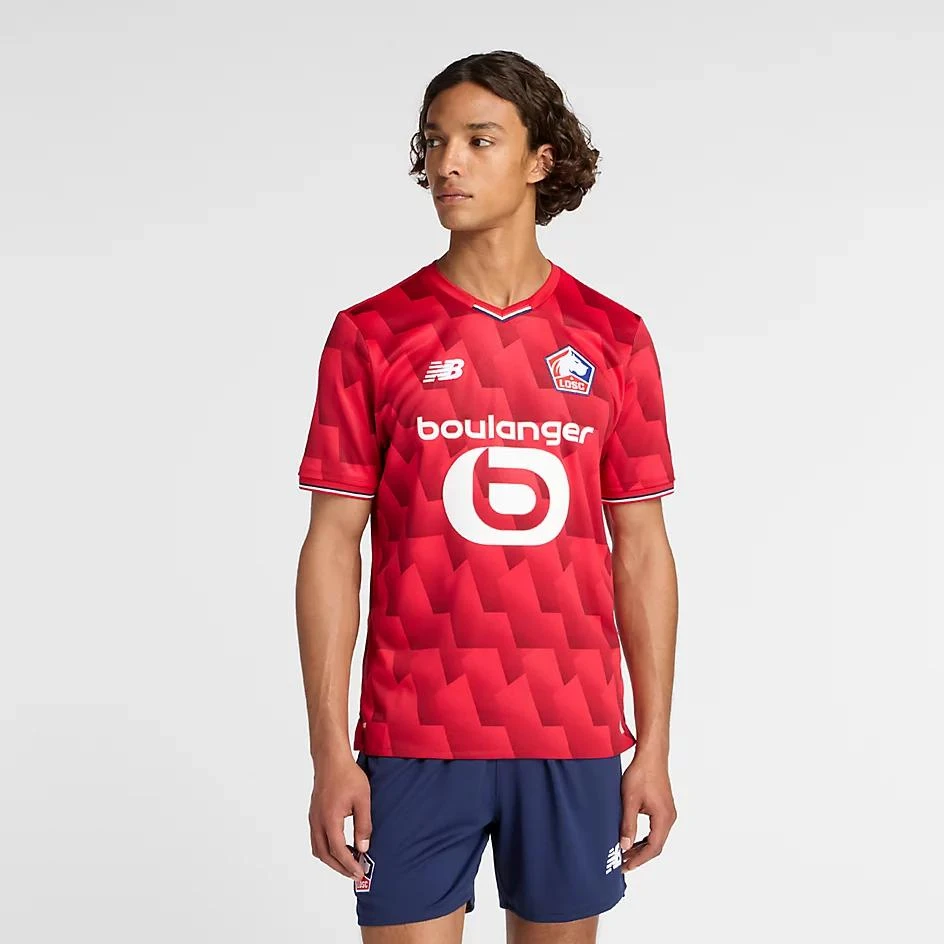 New Balance Lille LOSC Home Short Sleeve Jersey