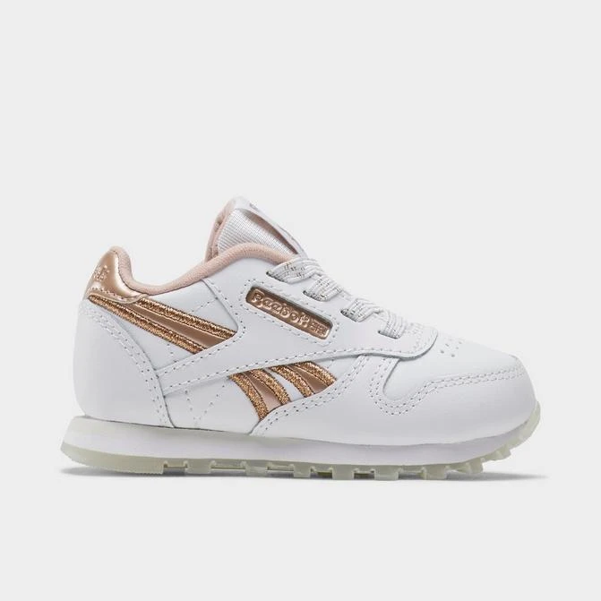 Reebok Girls' Toddler Reebok Classic Leather Casual Shoes 1