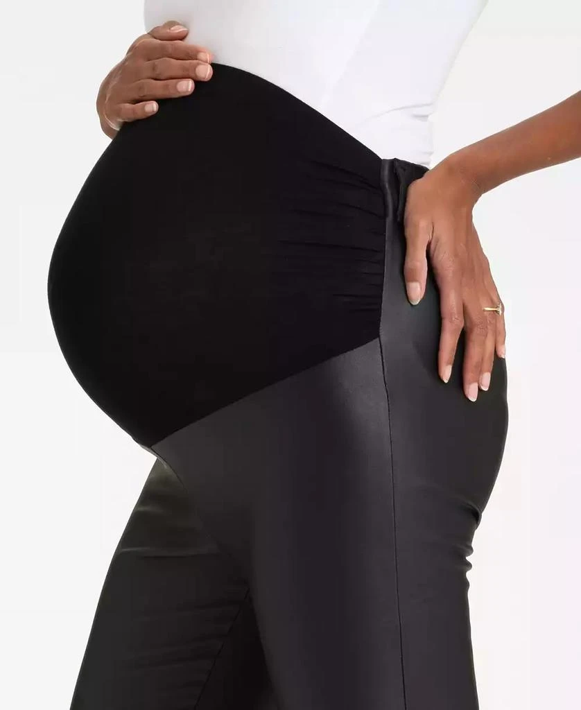 Seraphine Women's Matt Coated Maternity Leggings 3