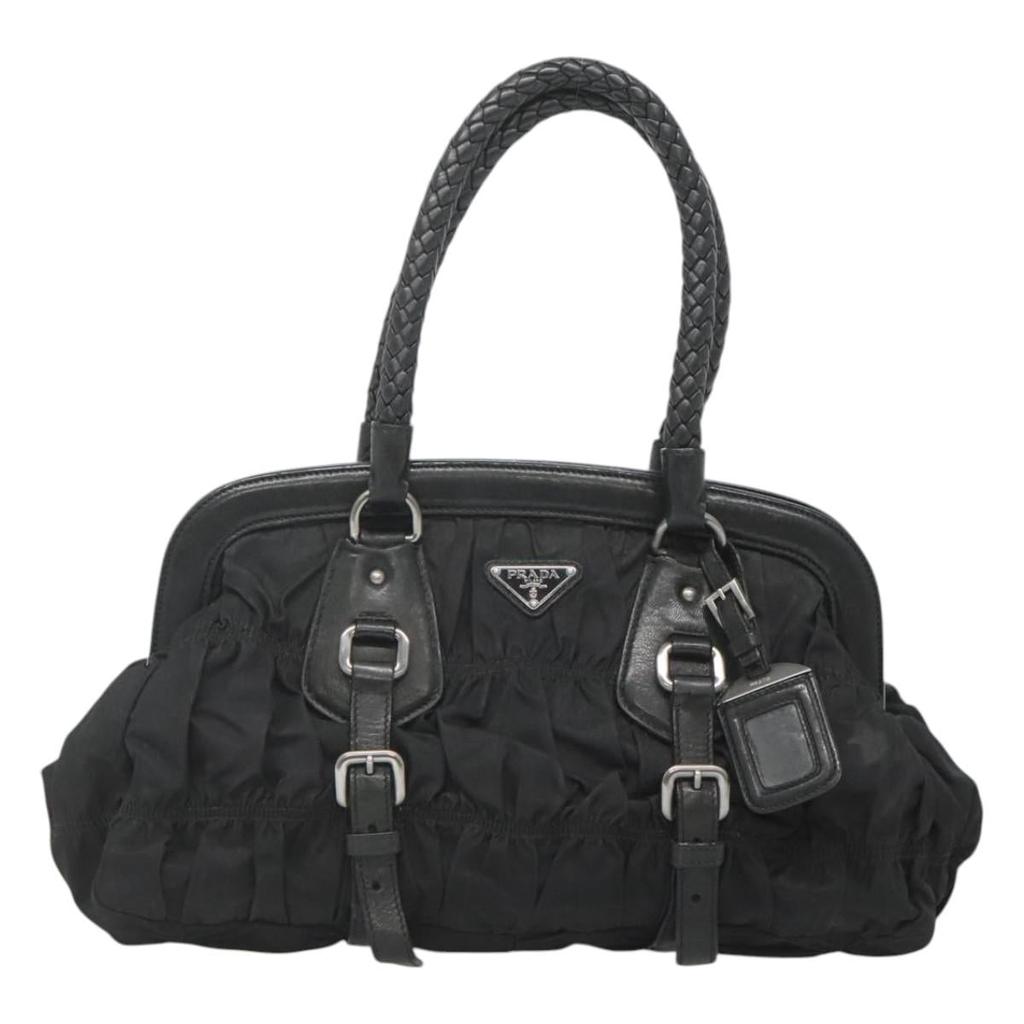 Prada Sand shearling crossbody bag - Crossbody Bags