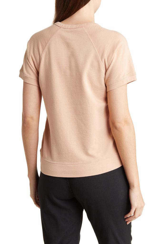 James Perse Short Sleeve Cotton Pullover