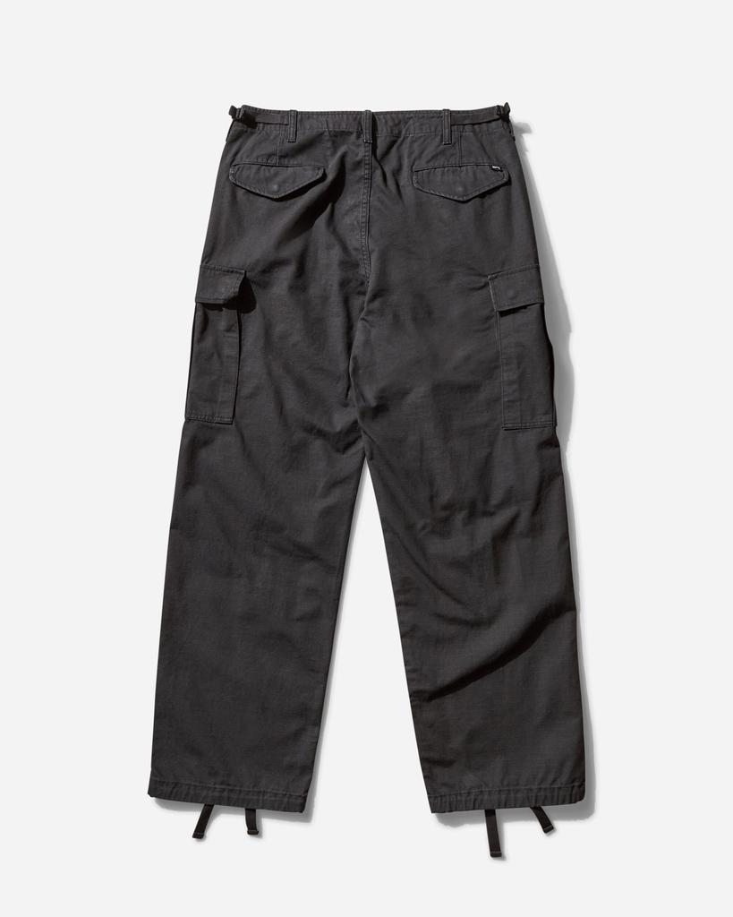 STUSSY Men's Ripstop Military Cargo Pants Black