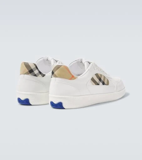 Burberry Burberry Check EKD leather sneakers 6