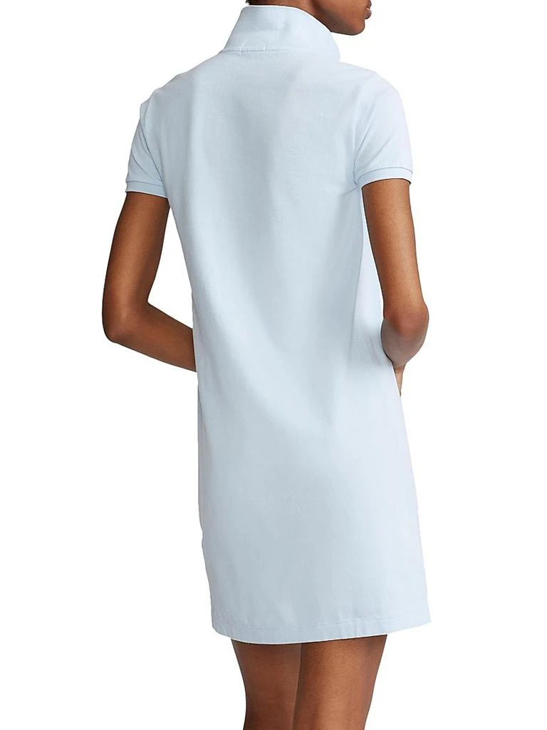 Ralph Lauren Cotton Mesh Short-Sleeve Polo Dress 4