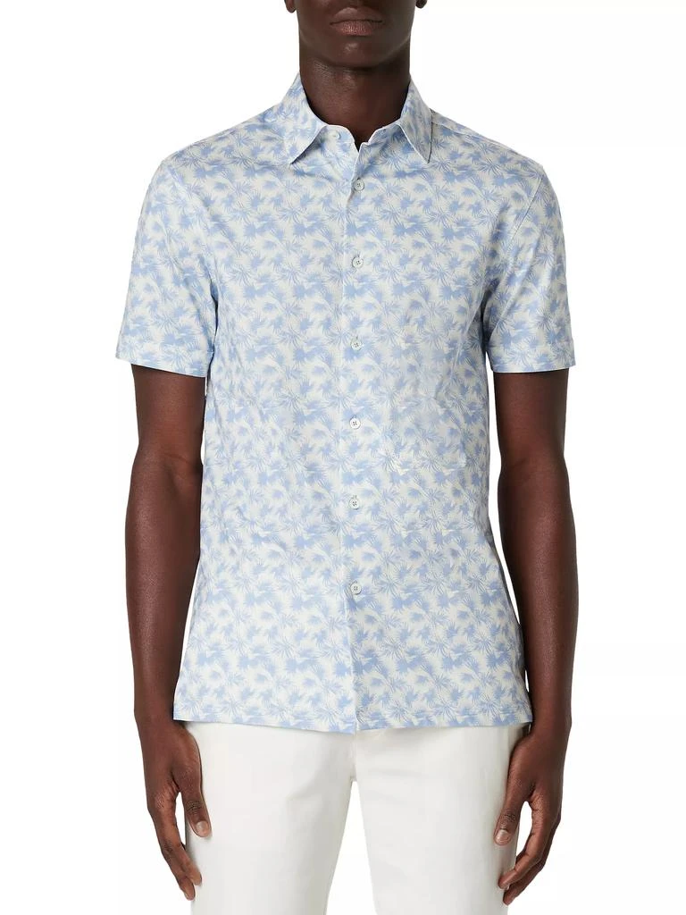BUGATCHI OoohCotton® Milo Abstract Shirt 3