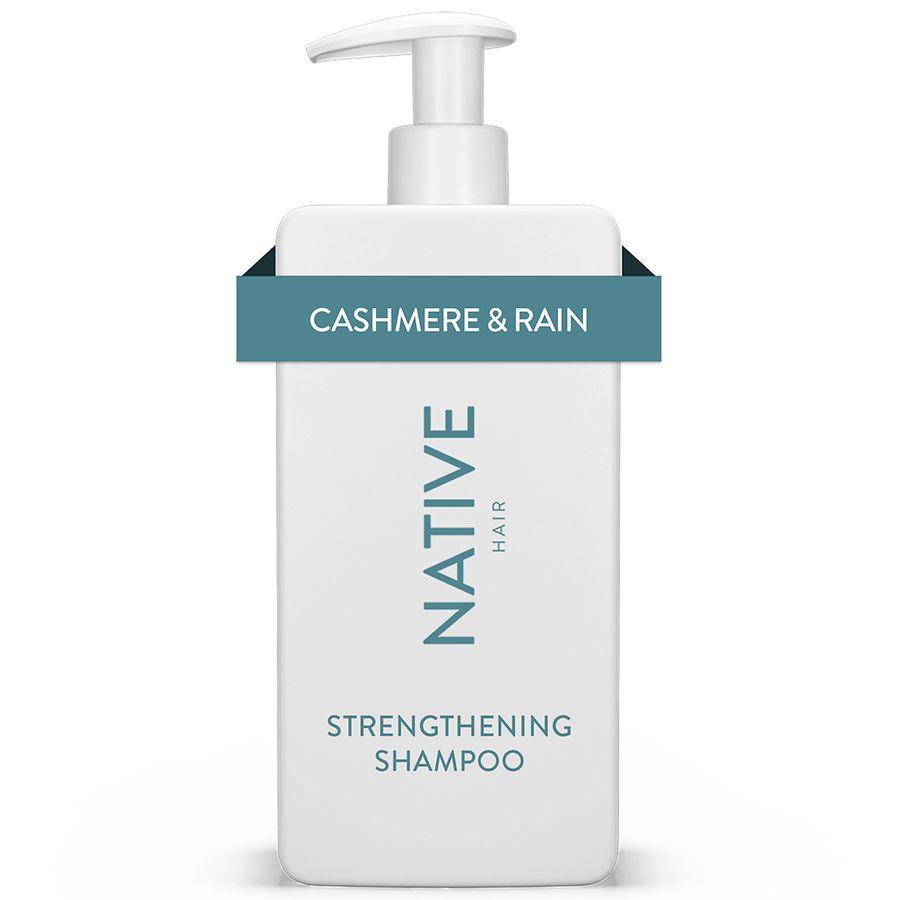 Native Strengthening Shampoo, Sulfate Free, for Women and Men Cashmere & Rain