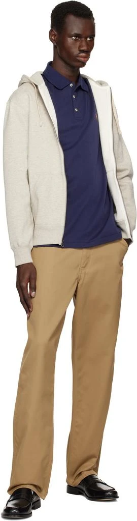 Ralph Lauren Gray Fleece Full-Zip Hoodie 4