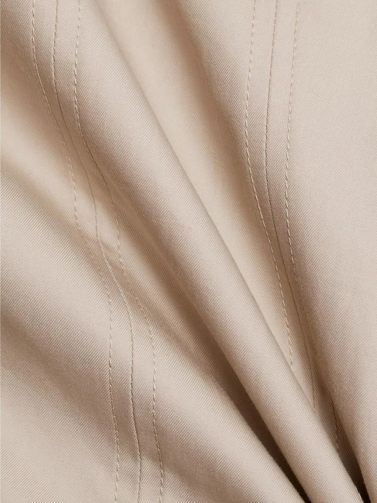 Max Mara Amina Cotton Tie-Waist Midi Dress 7