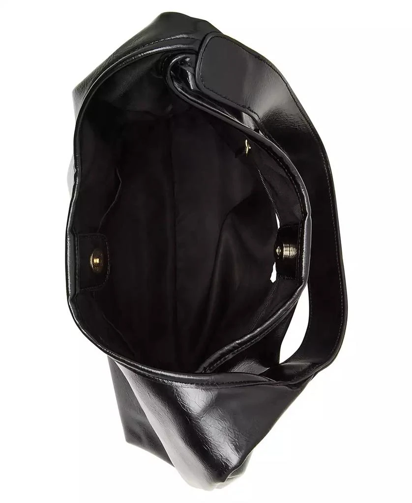 Madden Girl Carly Crinkle Medium Hobo Bag 4