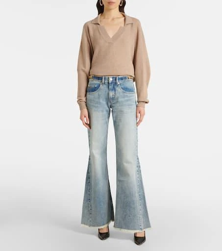 Stella McCartney Low-rise flared jeans 7
