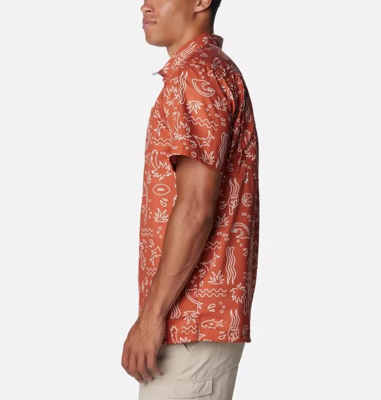Columbia Columbia Men's Collegiate PFG Super Slack Tide  Shirt - Texas- 3