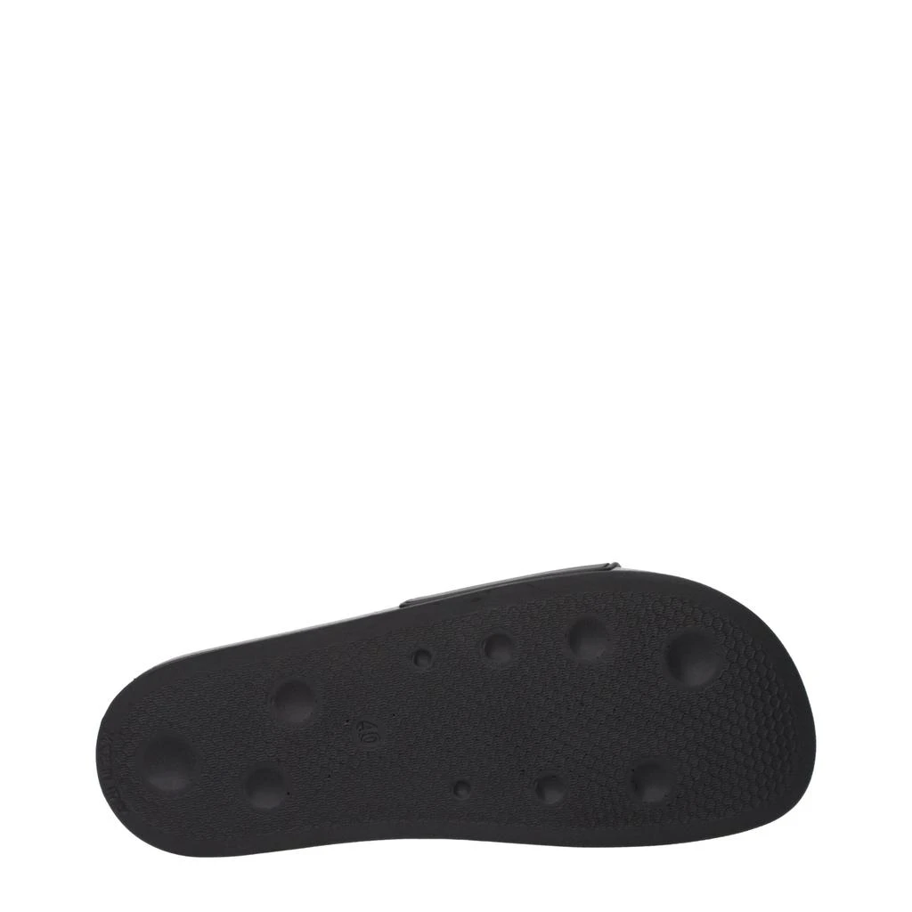 Palm Angels Palm Angels Black Cotton Slippers 5