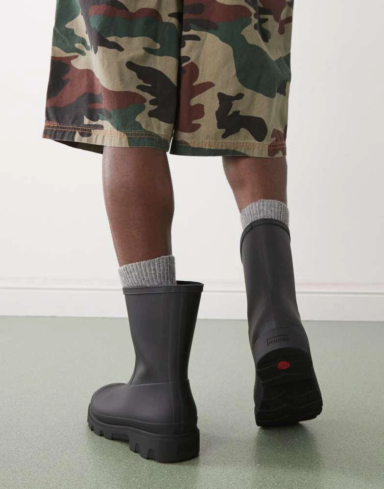 Hunter Hunter Downpour short wellington boots in black 3