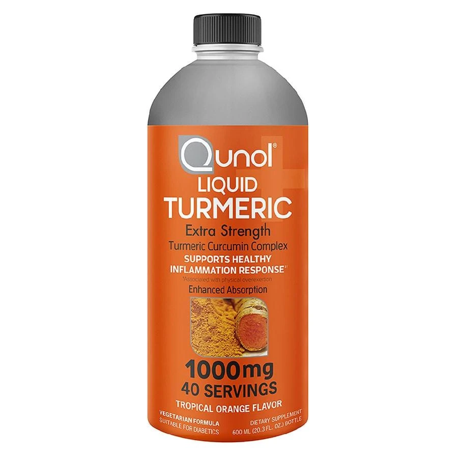 Qunol Liquid Turmeric 1000mg Extra Strength Tropical Orange 1