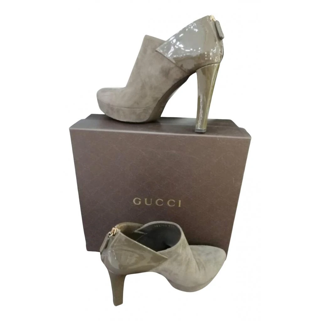 Gucci Gucci Leather ankle boots 1