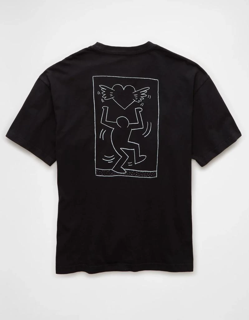 AE AE Boxy Keith Haring Graphic T-Shirt 2